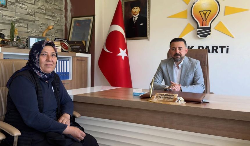 Turgut Kararmaz Nebahat Yanbak’ı Ağırladı