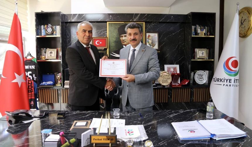 Türkiye İttifakı Partisi Osmaniye İl Başkanlığına Fuat Arıkan Atandı