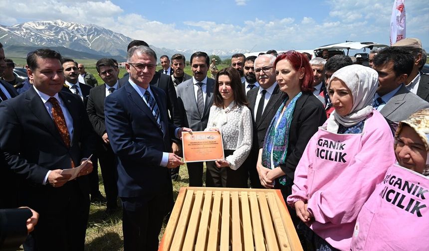 Van'da bal üreticileri için arılı kovan dağıtımına başlandı