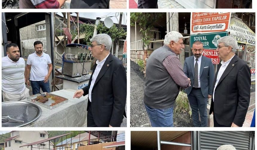 Seydi Gülsoy Zorkun Yaylası Esnafını Ziyaret Etti