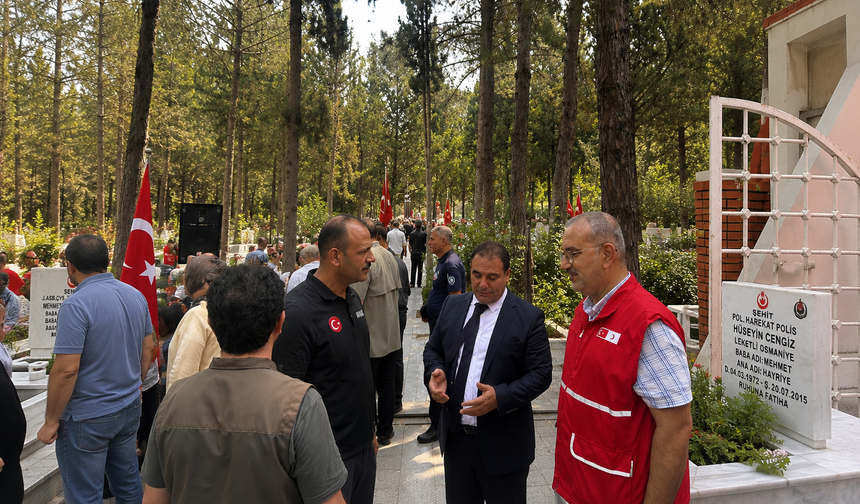Mehmet Alboğa’dan 15 Temmuz Şehitlerine Vefa