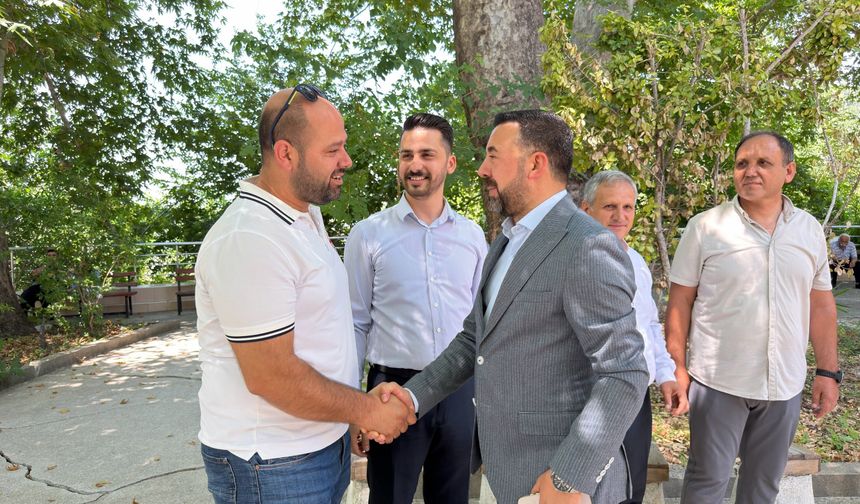 AK Parti Düziçi Başkanı Turgut Kararmaz Buluştu