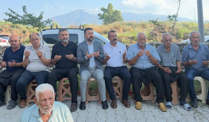 AK Parti Düziçi Teşkilatından Hatice Çetin'e Son Görev