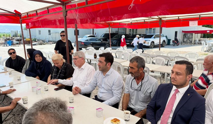 AK Parti Osmaniye’den Demir Ailesine Taziye Ziyareti