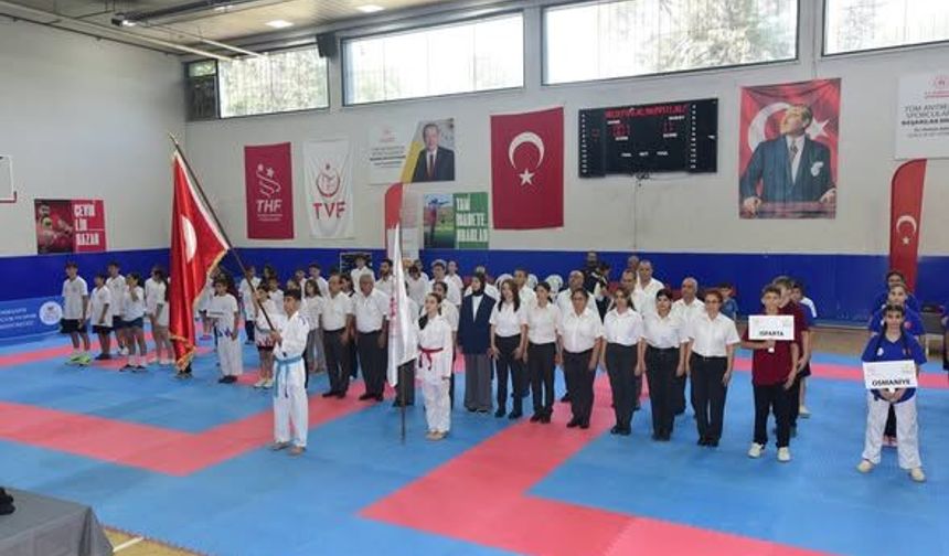 Osmaniye'de ANALİG Karate Heyecanı Başladı