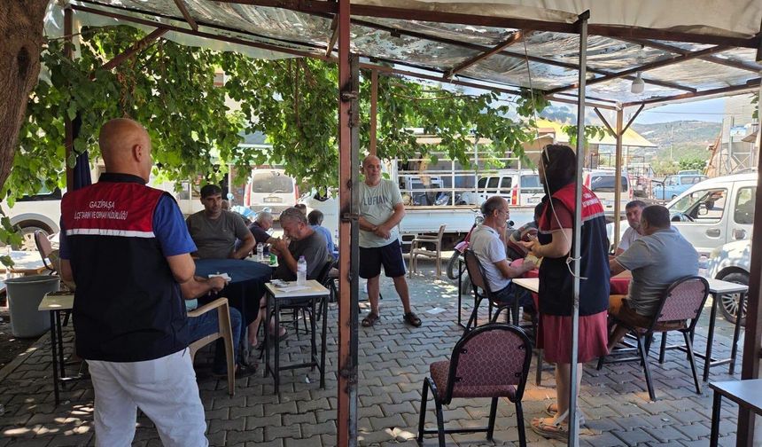 Antalya'da Orman Yangını Riskine Karşı Denetim