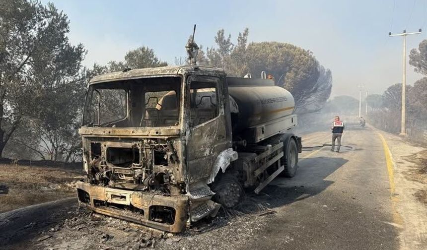 Balıkesir'deki Orman Yangınında 2 Kişi Tutuklandı