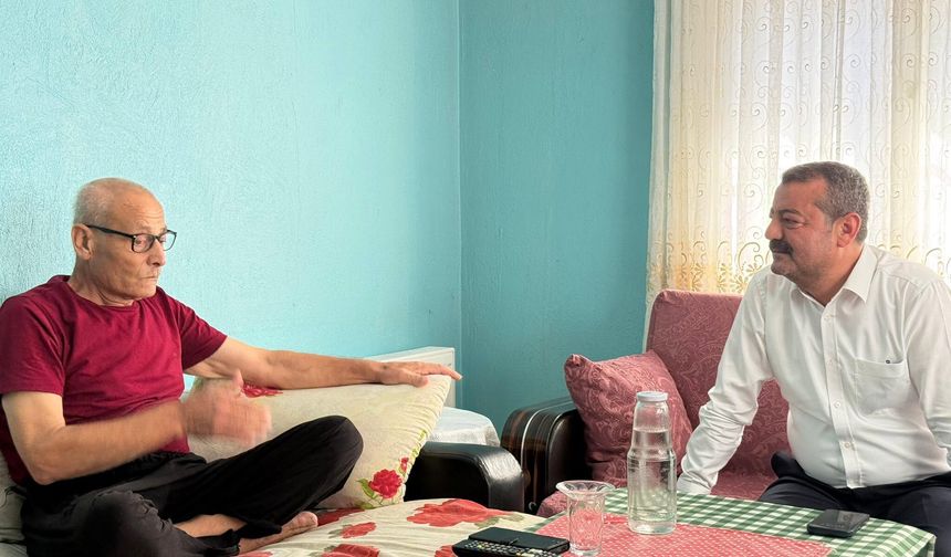 Başkan Aksoy’dan Hastalara Geçmiş Olsun Ziyareti
