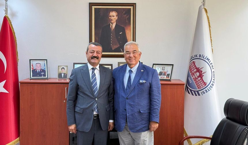 Başkan Aksoy'dan Prof. Dr. Mustafa Gerek'e Ziyaret