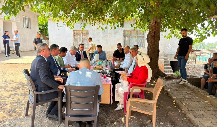Bekirhan Uyutmaz’dan Toprakkale’de Taziye Ziyareti