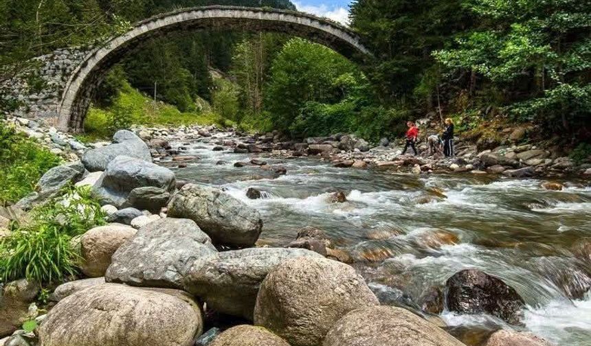 Çat Vadisi Köprüsü Rize’nin Tarihini Geleceğe Taşıyor