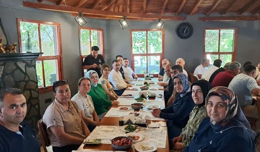 Düziçi’nde Şube Müdürü Mustafa Şeker’e Veda