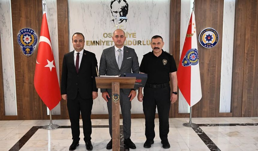 Yeni Görev Öncesi Başsavcı Arısoy ve Başsavcı Vekili Biçer'den Emniyet Müdürlüğüne Ziyaret