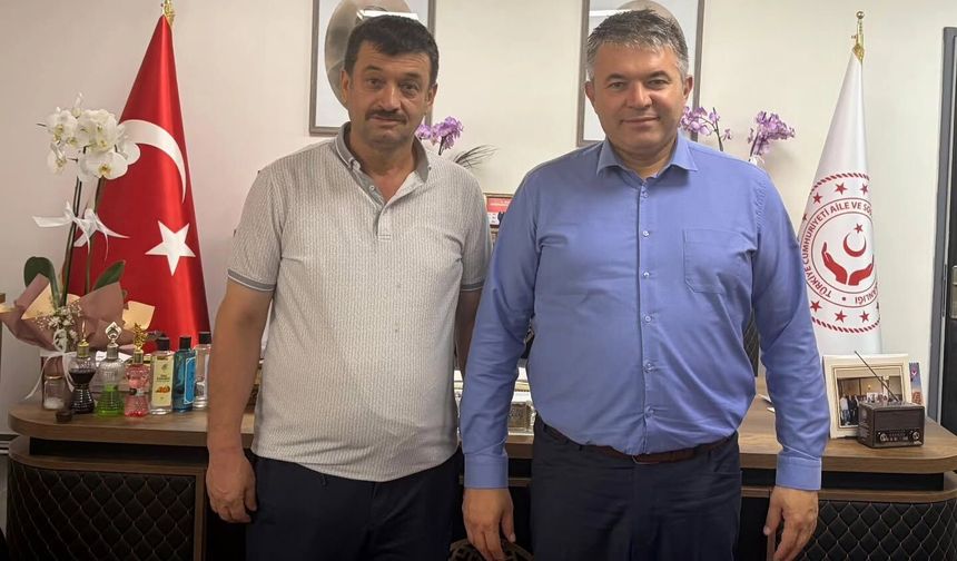 Federasyon Başkanı Temiz’den İl Müdürü Nacar’a Ziyaret