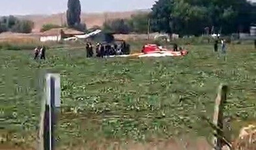 Ankara'da Eğitim Helikopteri Düştü! 2 Kişi Yaralandı