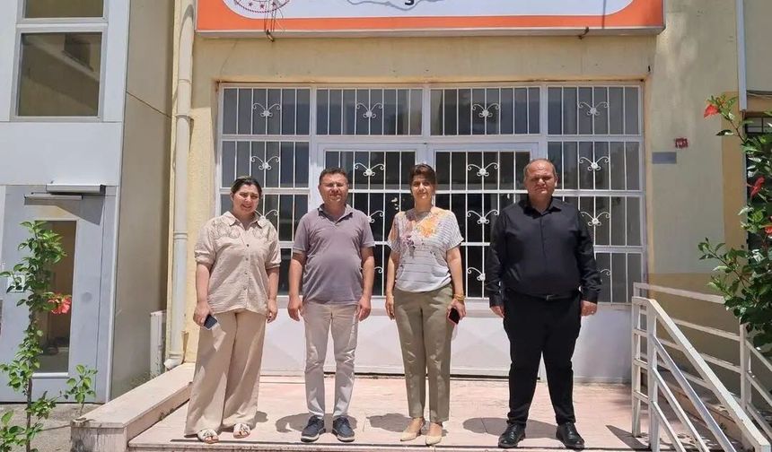 İlçe Milli Eğitim Müdürü Aksay'dan Fen Lisesi'ne Ziyaret