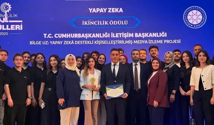 İletişim Başkanlığı'nın Yapay Zeka Projesi Ödüllendirildi
