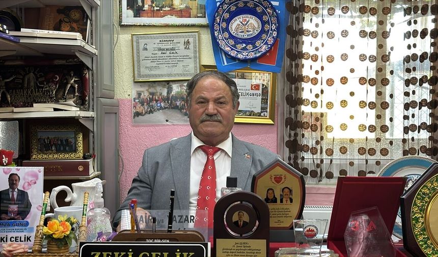 Ispartalı yazar Çelik kolon kanseriyle mücadelesini yarım asırlık kalemiyle sürdürüyor