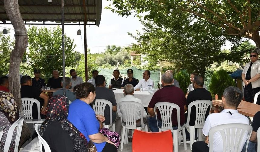 Kadirli'de Kaymakam Dolu Köyleri Ziyaret Etti