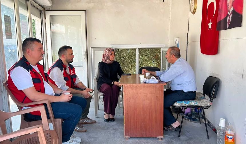 Kadirli'de Muhtarlarla Sosyal Destek Çalışmaları Görüşüldü