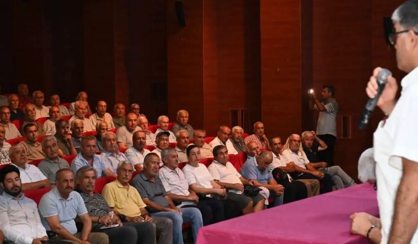 Kadirli'de üreticilere B-Reçete eğitimi verildi