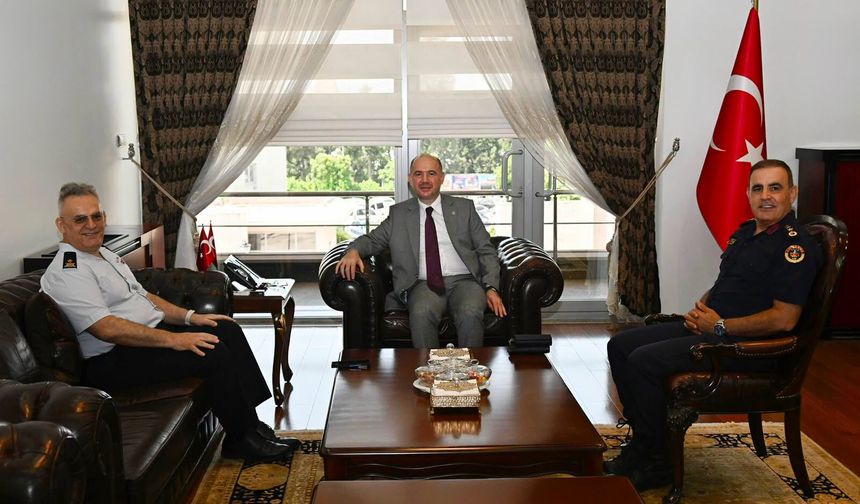 KOM Daire Başkanı Bilacan'dan Vali'ye Ziyaret
