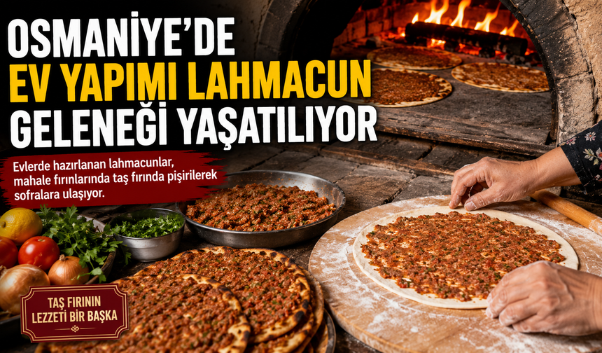 Taş Fırından Çıkan Ev Lahmacunu Damak Çatlatıyor