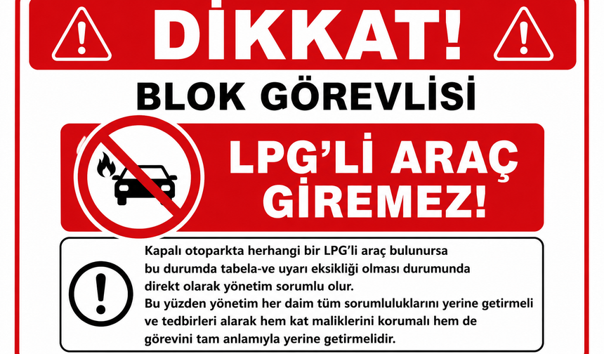 Osmaniye’de LPG’li Araçlar Kapalı Otoparka Girebilir mi?