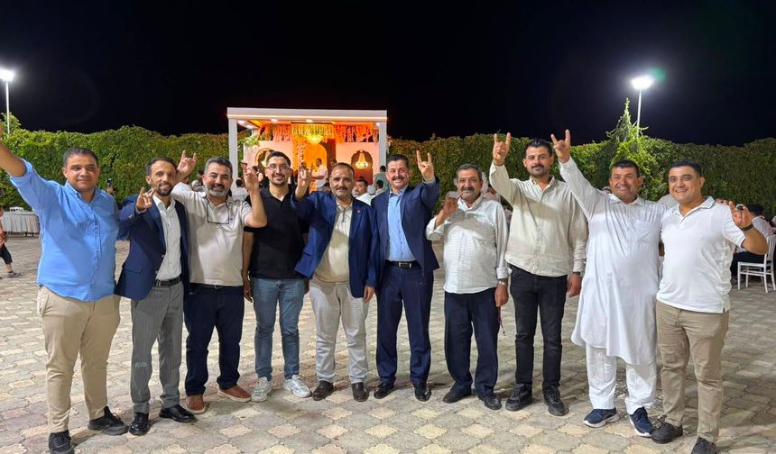 MHP Ceylanpınar İlçe Başkanlığı Vatandaşlara Teşekkür Etti