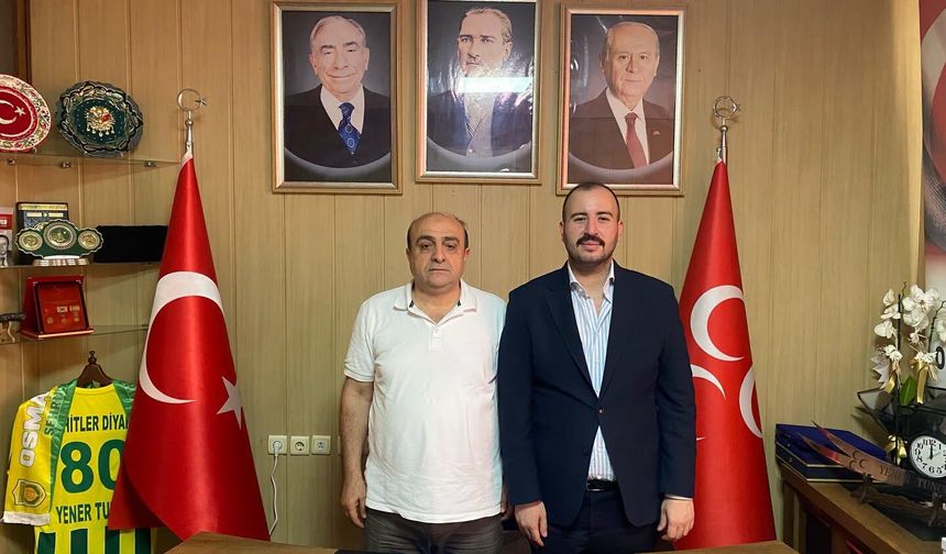 MHP Osmaniye Merkez İlçe Teşkilatına Hayırlı Olsun Ziyareti