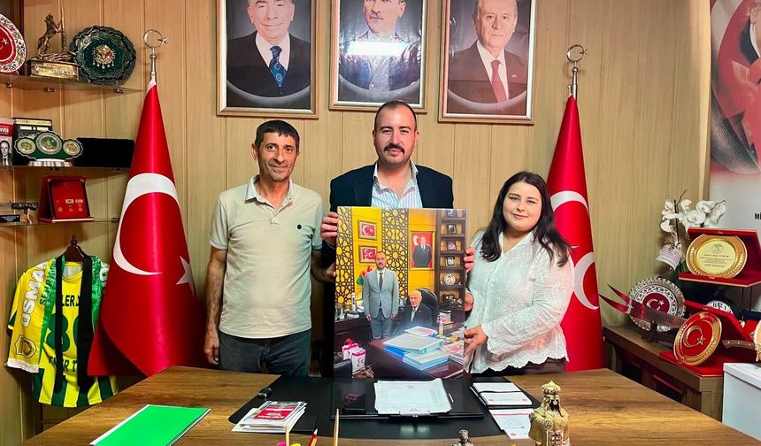 MHP Osmaniye Merkez İlçe'ye Hayırlı Olsun Ziyareti