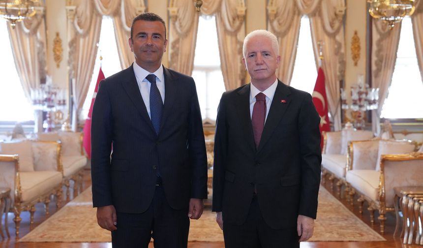 Muhittin Özbay'dan Vali Davut Gül'e Veda Ziyareti