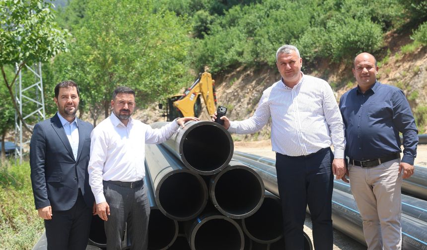 Mustafa İba Altyapı Çalışmalarını Yerinde İnceledi