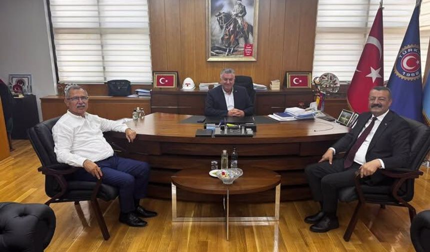 Başkan Aksoy’dan TES-İŞ yönetimine ziyaret