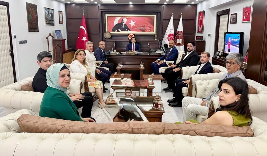 Osmaniye Eğitim ve Araştırma Hastanesi'nden Başsavcı Tolga Han Altınay'a Hayırlı Olsun Ziyareti
