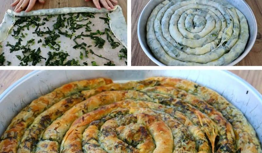 Osmaniye Usulü Çıtır Ispanaklı Börek Nasıl Yapılır?