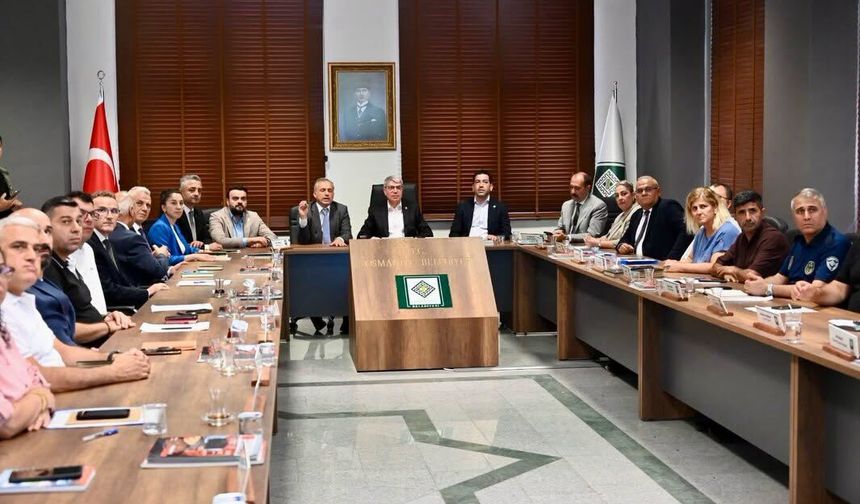 Osmaniye'de Yatırım ve Koordinasyon Toplantısı Düzenlendi