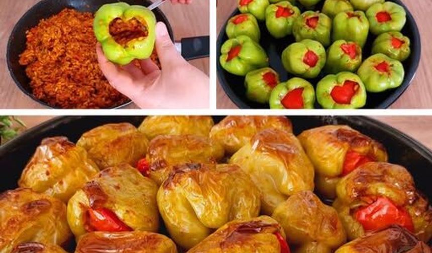 Osmaniye'de Biber Dolması Mevsimi Başladı