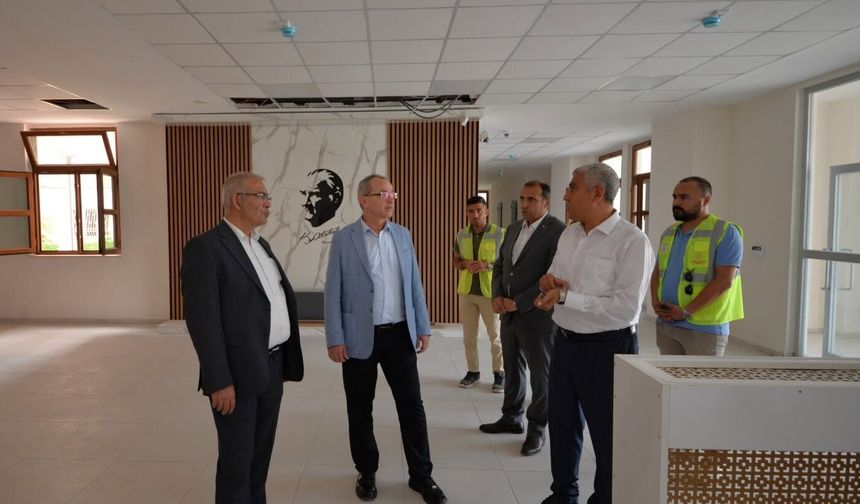 Osmaniye'de Eğitim Yatırımları Yerinde İncelendi