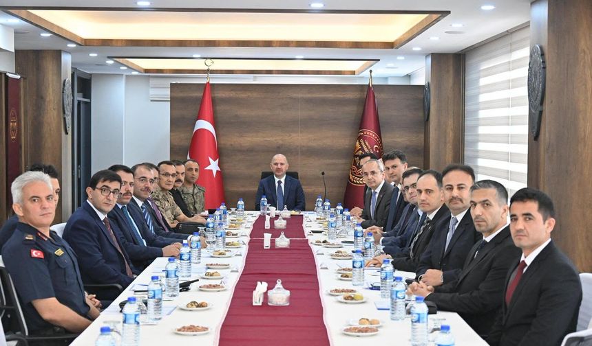 Osmaniye'de Güvenlik ve Asayiş Masaya Yatırıldı
