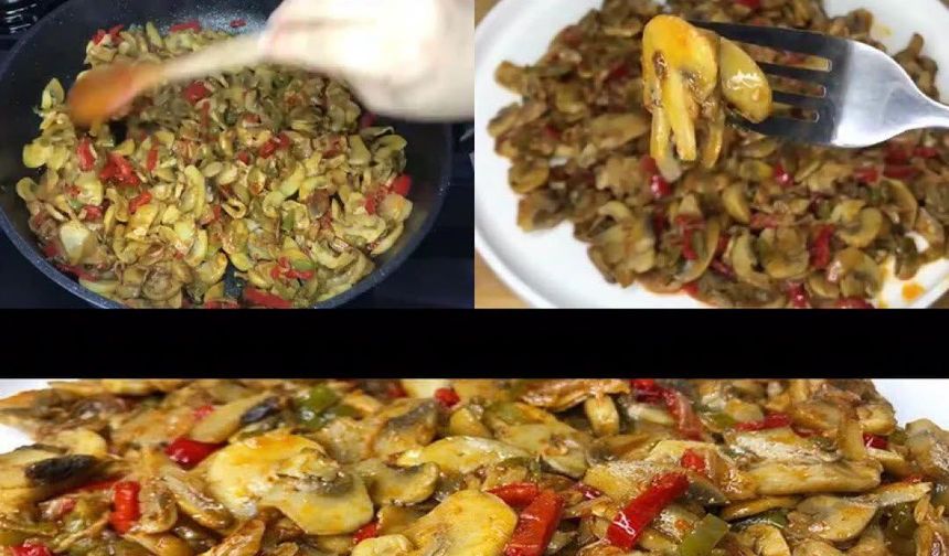 Osmaniye’de Nefis Mantar Sote Tarifi İlgi Görüyor