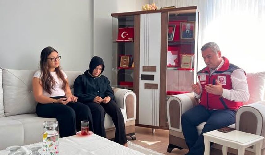 Osmaniye’de Şehit Ali Gökçe’nin Ailesine Anlamlı Ziyaret
