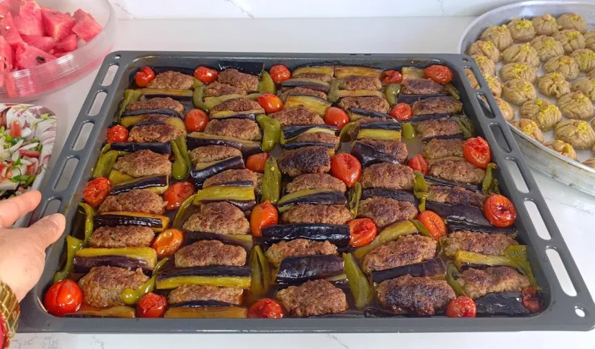 Bu Akşam Ne Pişirsem? Diyen Osmaniyelilere Fırında Karnıyarık Tarifi