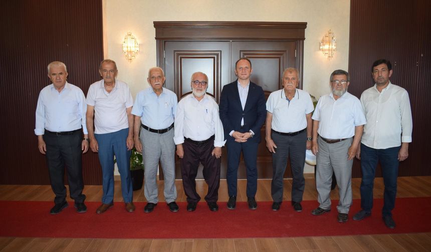 Saadet Partisi Erzin Teşkilatından Kaymakama Ziyaret