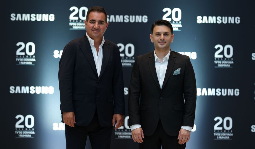 Samsung yapay zeka destekli yeni televizyon serisini İstanbul'da tanıttı
