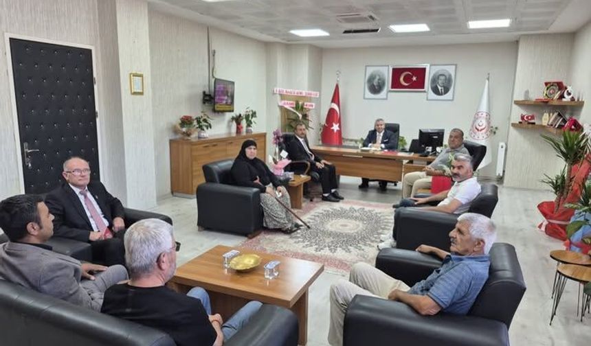 Şehit Derneği Başkanı Kaba’dan İl Müdürü Yılmaz’a Ziyaret