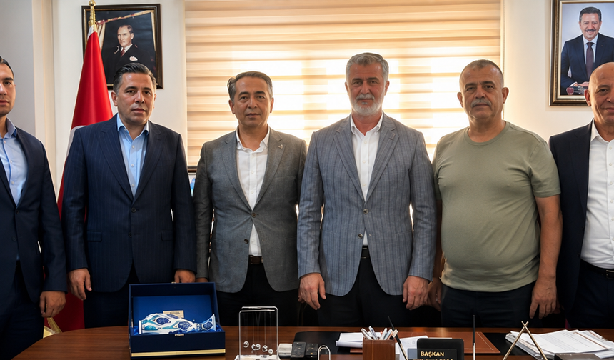 TŞÖF Heyetinden Başkam Kara'ya Ziyaret