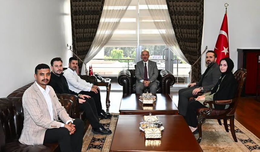 TÜGVA Heyetinden Vali Serdengeçti'ye Ziyaret