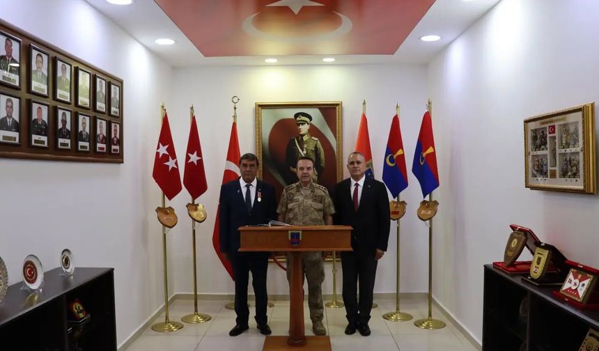 Tümgeneral Zafer Tombul, Osmaniyeli Gazileri Ağırladı