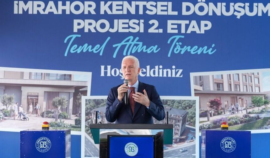 Vali Gül Arnavutköy’de Dönüşüm Projesinin Temelini Attı
